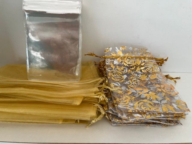 Gift Bag Jewellery Organiser Bags Pouches. 3 Styles. 41 Pieces