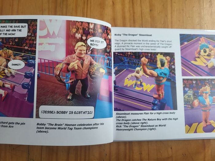 Wrestling Figure Photobook