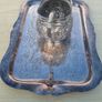 Viking Plate / Made in Canada / E.P. Brass creamer and tray Image 4
