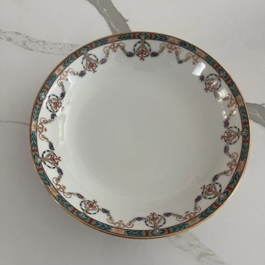 Set of 11 Limoges porcelain soup bowls