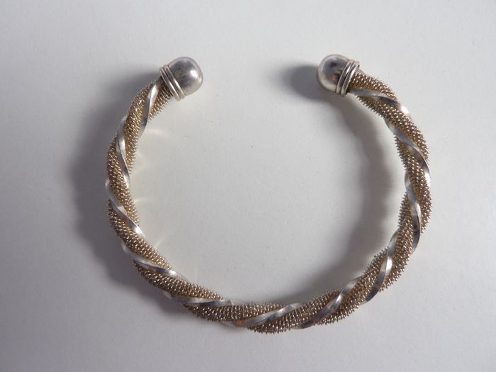 Sterling silver bangle 925 stamped