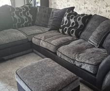 DFS - Black & Grey Corner Suite