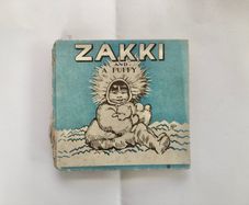 Antique Book  Zakki And A Puppy
