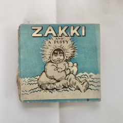 Antique Book  Zakki And A Puppy