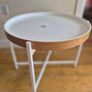White round side table Image 2