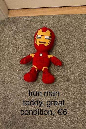 Iron man teddy