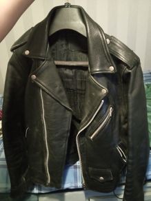 Leather Jacket - Medium Size