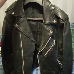 Leather Jacket - Medium Size