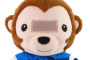 Plush Head Monkey Mask