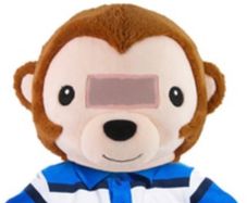 Plush Head Monkey Mask