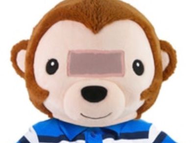 Plush Head Monkey Mask