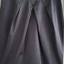 COAST Black Hi-Shine  A-Line skirt with belt loops Sz 14 Image 4