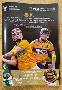 2024 Feakle v Sixmilebridge - GAA Clare Senior Hurling Championship Final Programme