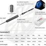 FREE DELIVERY | Steel tip Darts Set Aluminium shafts+Sharpener+Tool+Protectors+16 Flights,For 4 Beginners Image 6