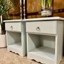 Vintage pine -painted locker Image 8