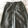 Ladies leather skirt size 10 like new Image 8