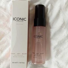 Brand New ICONIC London Prep-Set-Blur Setting Spray Mist 120ml