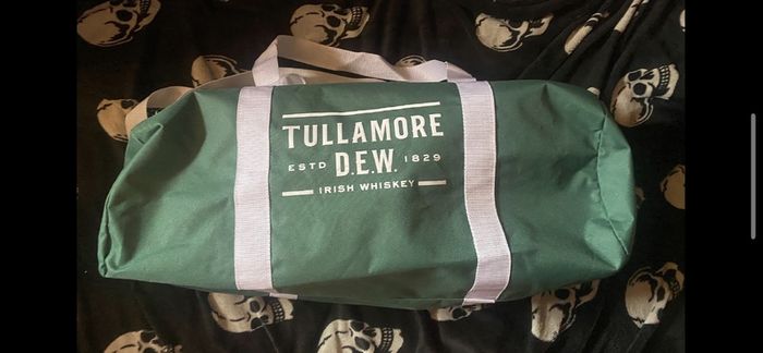 Tullamore dew whiskey shoulder travel gym bag