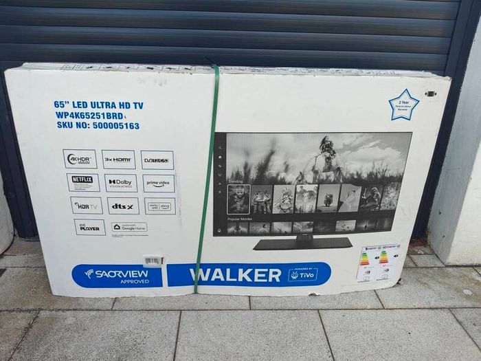 Walker 65" 4K smart TV