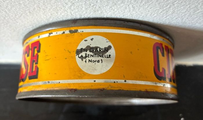 Vintage French Wax Polish Tin