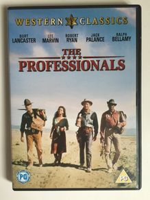 The Professionals [1966] Burt Lancaster, Lee Marvin, Robert Ryan, Woody Strode, Jack Palance, Claudia Cardinale & Ralph Bellamy [Movie DVD]