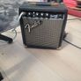 Electronic Drum Kit + Amp + Stool Image 3