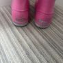 Pink crocs wellies Image 2