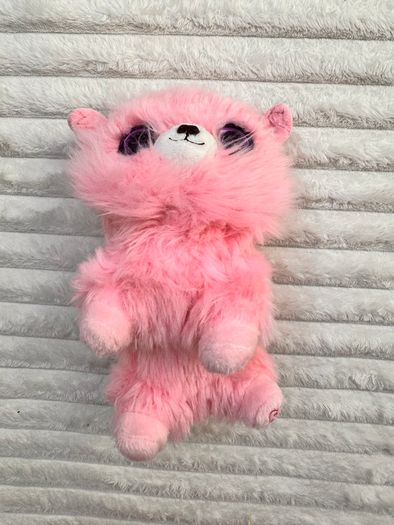 Scruff A Luvs Pink Puppy Dog Cat Kitten Plush Moose approx. 23 cm. Used Please see photos