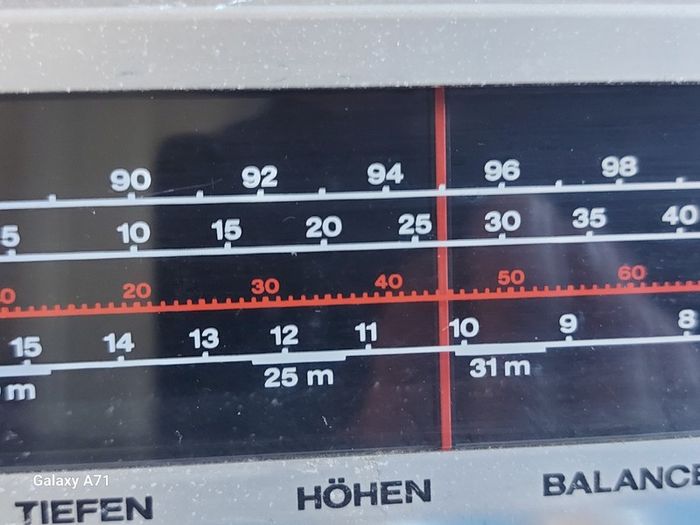Telefunken Cavatine 201, Mw, Lw Radio plus Tape Deck, German Model in German Language, Powers on and off