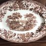 ALFRED MEAKIN TONQUIN Pattern medium porcelain platter Image 5