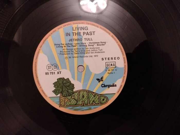 Jethro Tull''Living in the past''.2 Lp's.Original 1st.Press.P-72.Exc.cond