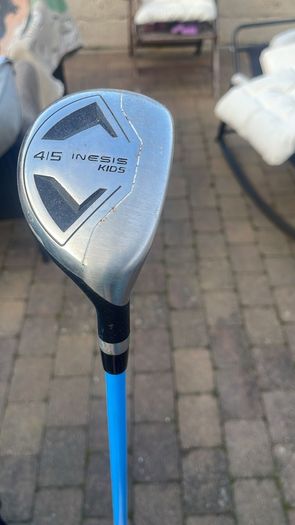 Childs golf set, with clubs