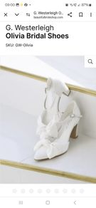 Bridal Shoes-westerleigh Olivia Bridal Shoes Size 38