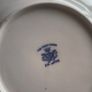 Antique Wileman and Co Pre Shelley Blue Transferware Plate The Foley China England over 100 years old Image 3