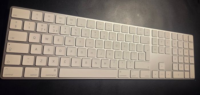 Apple magic keyboard with numeric keypad