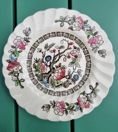 Myott Indian Tree Cake Plates (6)