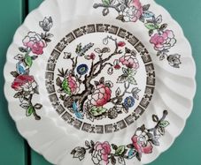 Myott Indian Tree Cake Plates (6)