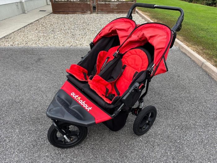 Out n about double buggy