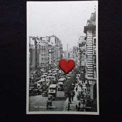 The Strand , London Street Scene - Postcard