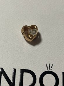 Pandora Rose gold Joined Together Charm-Brand new