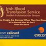 Callcard 1282 Irish Blood Transfusion Service IBTS Image 2
