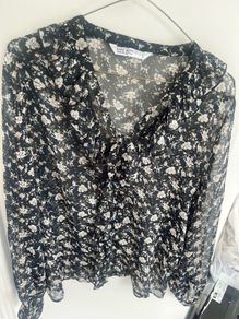 Zara Floral Blouse