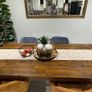 Reclaimed wood dining table Image 4
