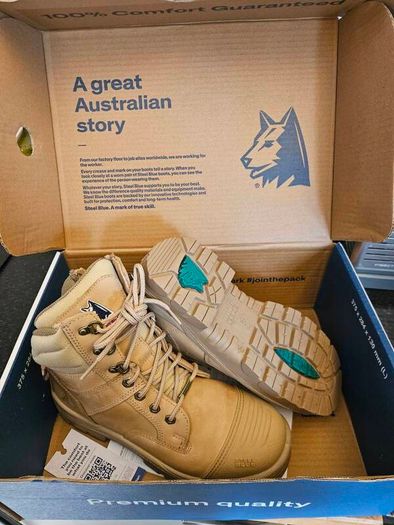 Steel Blue Southerncross Sand Boots - Brand New