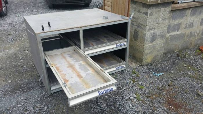 Sortimo draw unit for van