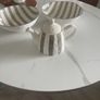 2 Large Pasta Bowls & Teapot Image 2