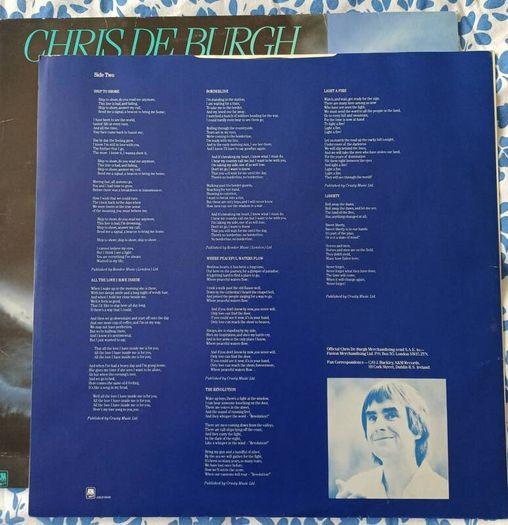 Chris de Burgh  Vinyl