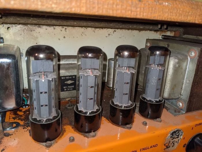1974 Orange PA120 Vintage Guitar Bass Amp