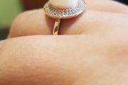 Genuine Pearl Ring