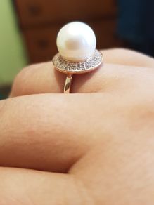 Genuine Pearl Ring